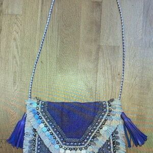 Revolve SHASHI Purple Embellished Boho Purse